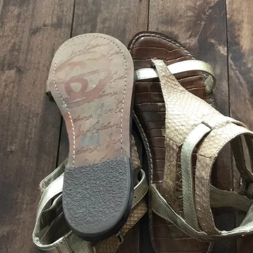 Sam Edelman Leather Sandals- Size 9 - Picture 3 of 5